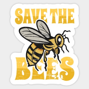 Save the Bees Sticker